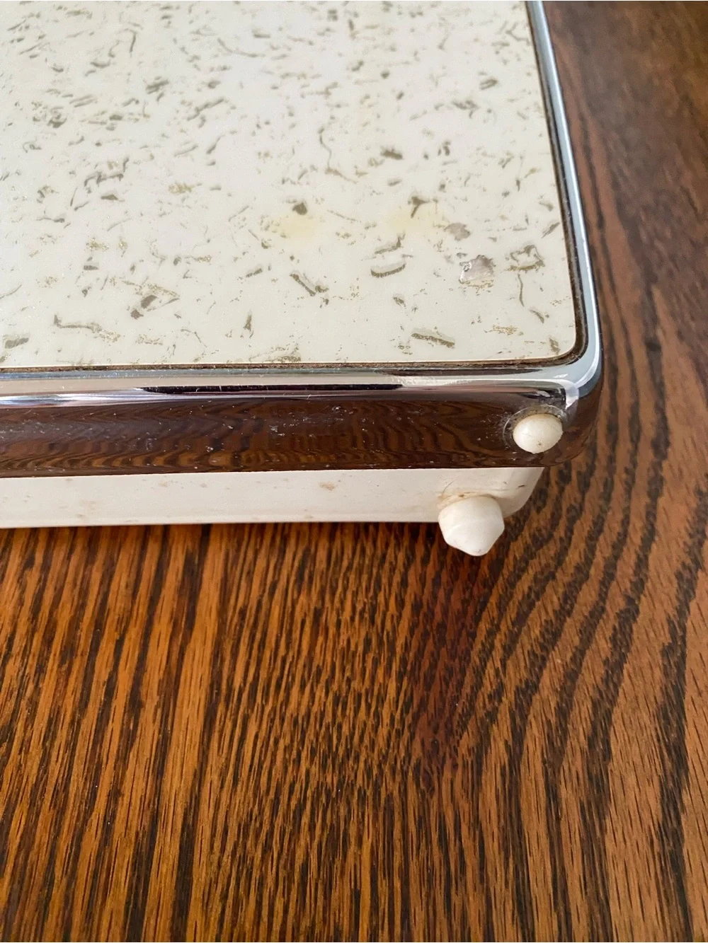 Vintage MCM 1950s Atomic Era Borg Bathroom Scale
